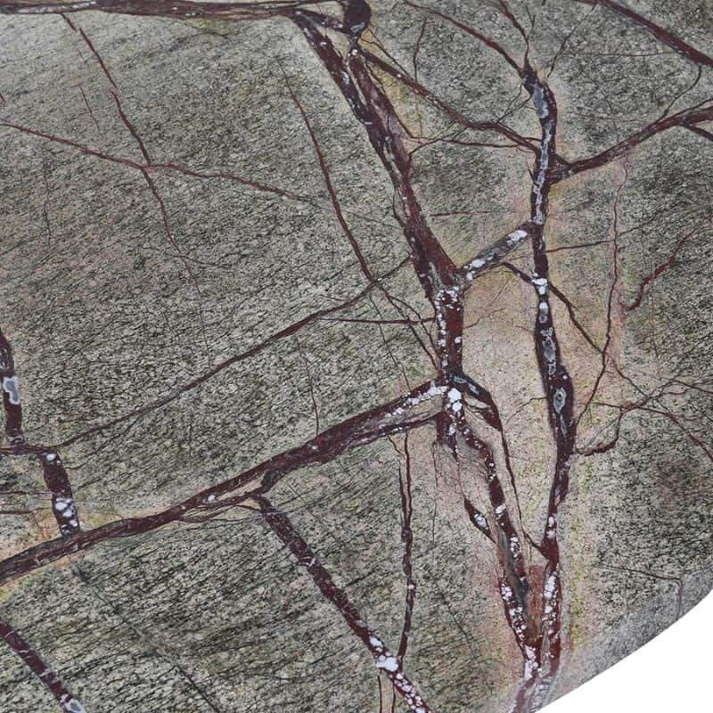Green Forest Marble Coffee Table - 75cm x 75cm x 40cm | Living Room | Coffee Tables & Side Tables | The Elms