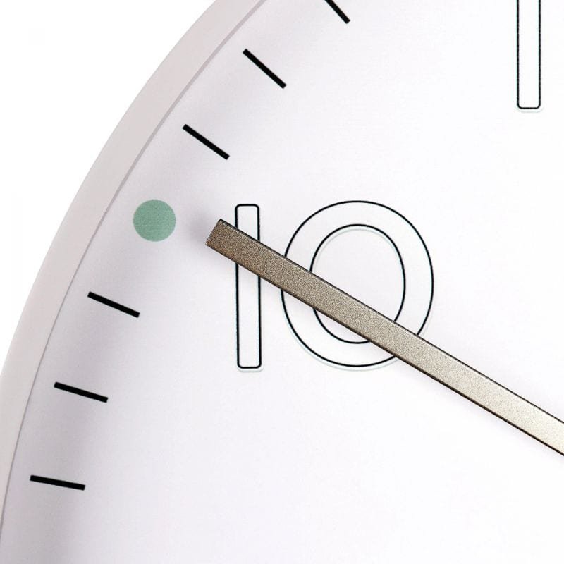 Architect Wall Clock - Salt - 16 inch | Decorative Accessories | Clocks | The Elms