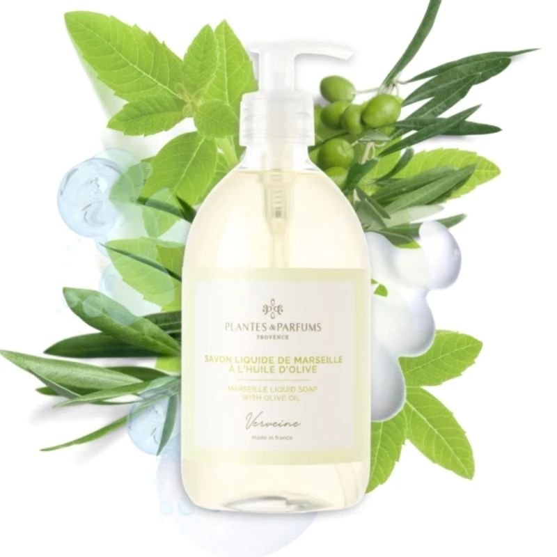 Plantes & Parfums Liquid Soap - Verbena - 500ml | Gifts | Fragrances Gifts | The Elms