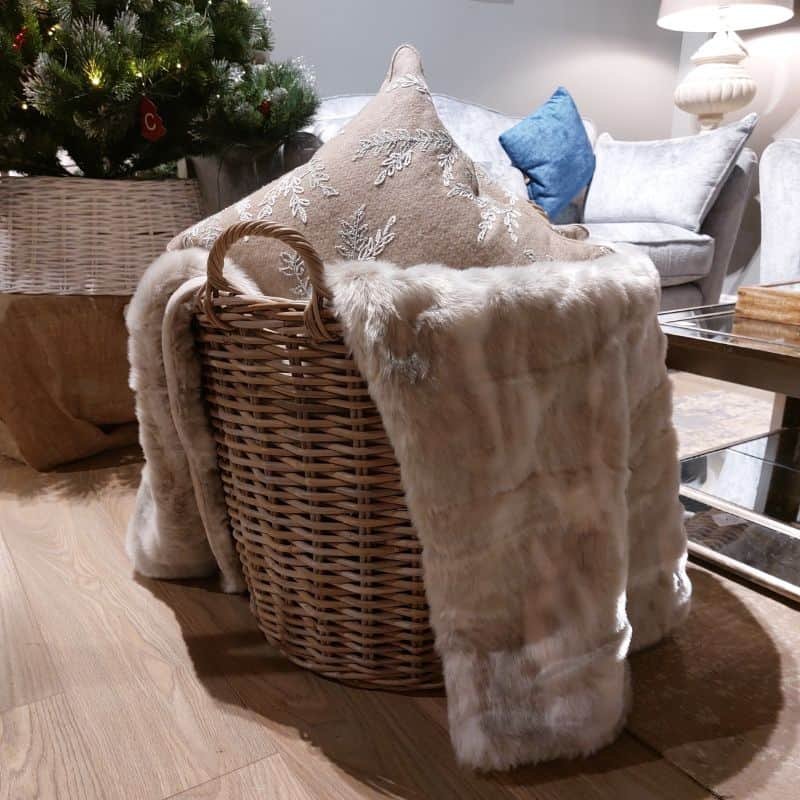 Kubu Basket - Round - Large | Boxes & Baskets | Baskets | The Elms