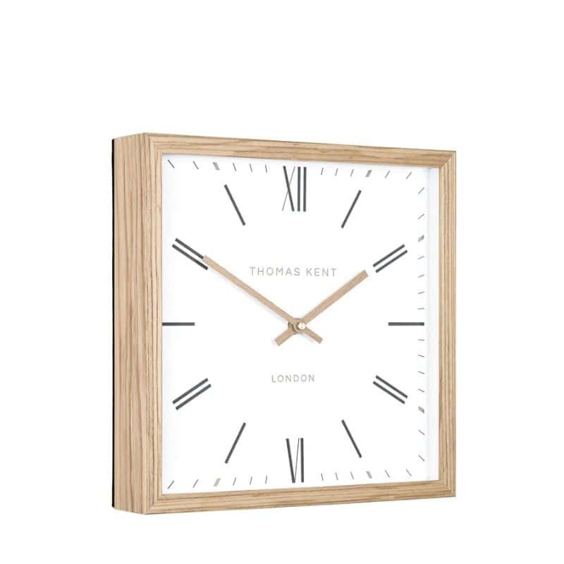 Harrington Wall Clock - Ash - 12 inch | Decorative Accessories | Clocks | The Elms