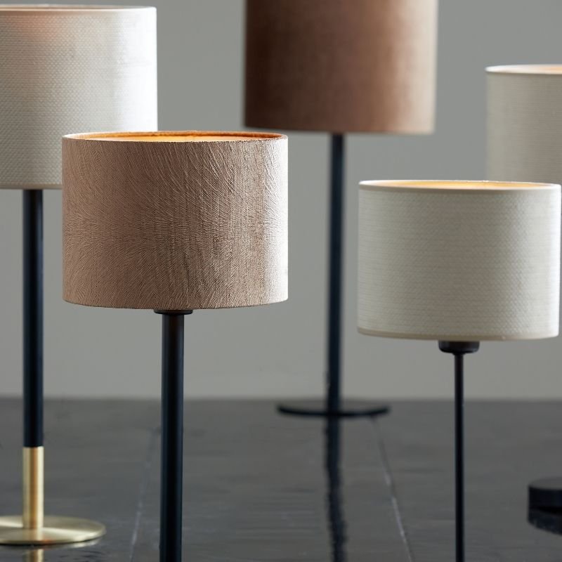 Rodrigo Antique Bronze/Matte Black Table Lamp Base - 50cm | Lighting Accessories | Lamp Bases | The Elms