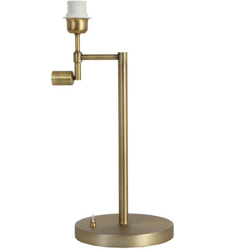 Montana Antique Bronze with LED Table Lamp Base - 47.5cm | Lighting Accessories | Lamp Bases | The Elms