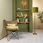 Butia Antique Bronze Floor Lamp - 134.5cm | Lamps | Floor Lamps | The Elms