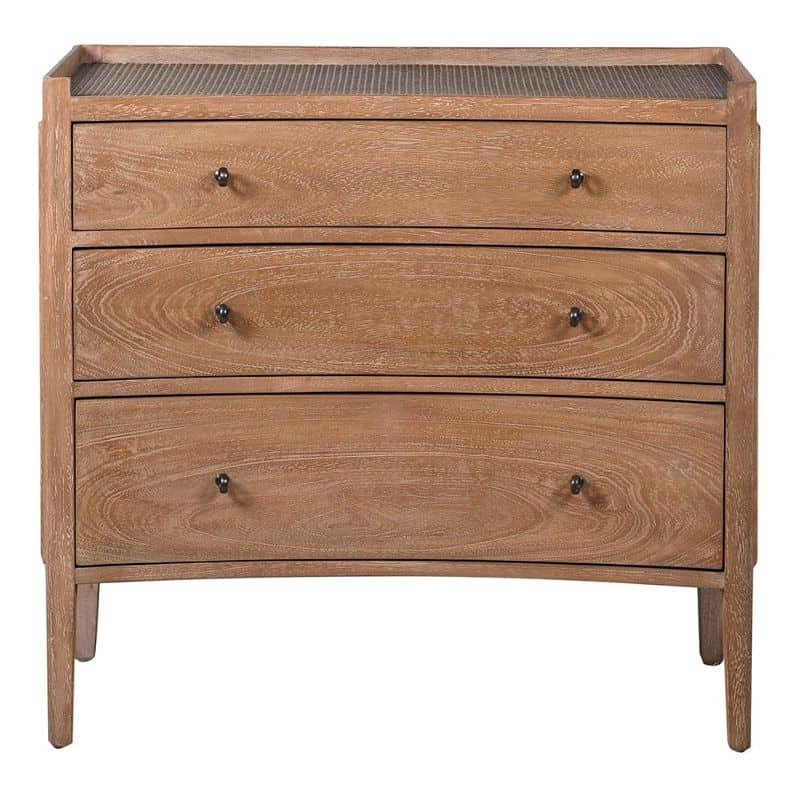 Kingham 3 Drawer Chest Dresser - 90cm x 89cm | Bedroom | Dressers | The Elms