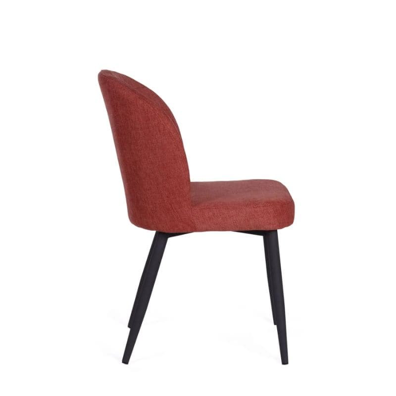 Clio Fabric Dining Chair - Red | Dining Room | Dining Chairs | The Elms