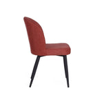 Clio Fabric Dining Chair - Red | Dining Room | Dining Chairs | The Elms