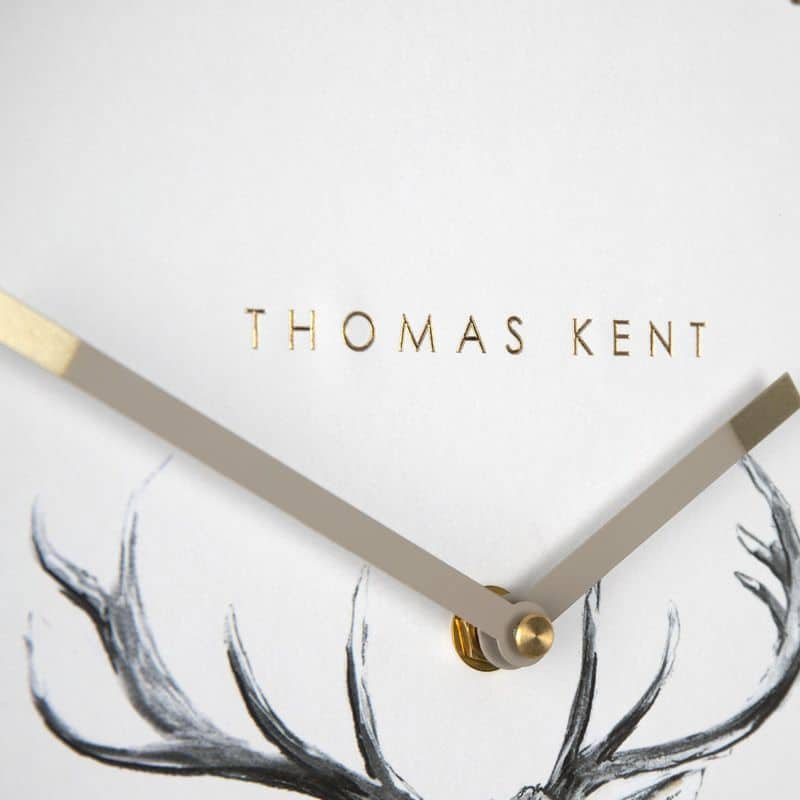 Wild Stag Wall Clock - 12 inch | Decorative Accessories | Clocks | The Elms