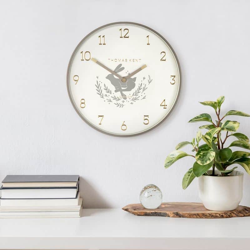 Rare Hare Wall Clock - 12 inch | Decorative Accessories | Clocks | The Elms