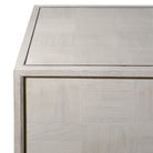 French Seaside Squares 4 Door Sideboard - 45cm x 180cm x 88cm | Living Room | Sideboards | The Elms