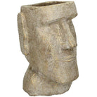Easter Island Head Planter - 23cm | Decorative Accessories | Vases | The Elms