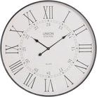 Antique Black Wall Clock - 24 inch | Decorative Accessories | Clocks | The Elms