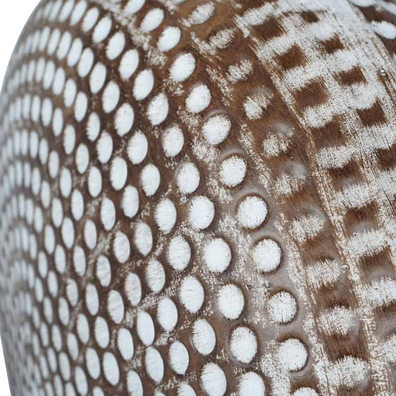 Chariot Round Ceramic Lamp Base with Shade - 65cm | Lamps | Table Lamps | The Elms