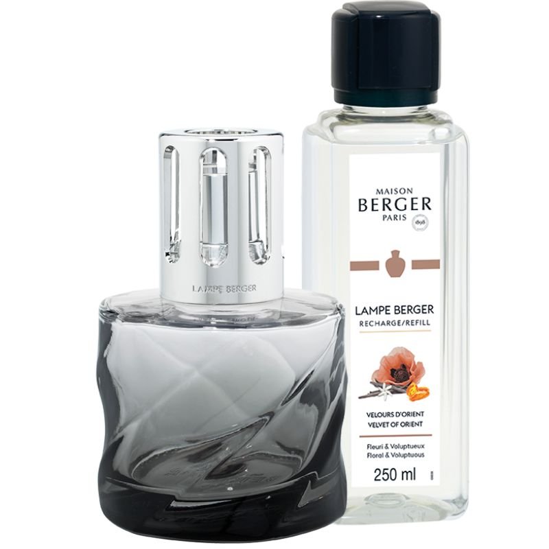 Black Spiral Lampe Berger Gift Pack | Gifts | Fragrances Gifts | The Elms