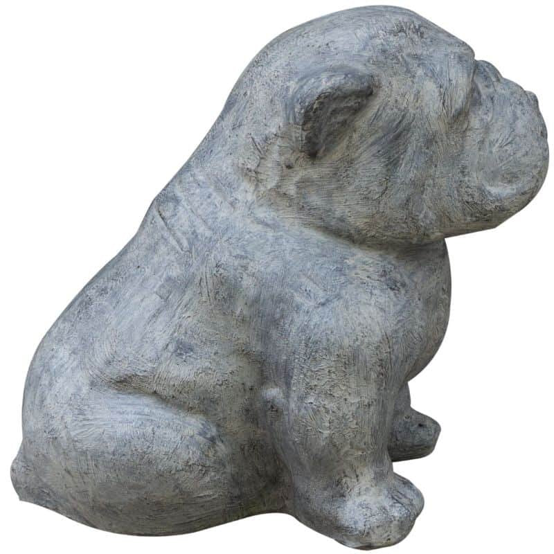 GlassStone Small Bulldog - 42cm | Art | Decorative Objects | The Elms