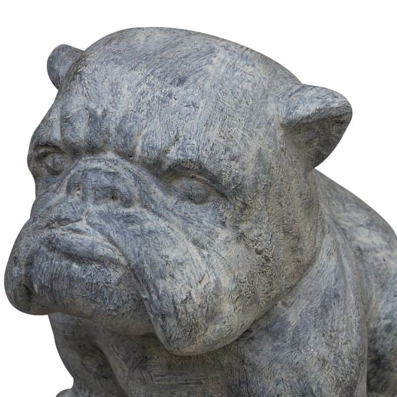 GlassStone Small Bulldog - 42cm | Art | Decorative Objects | The Elms