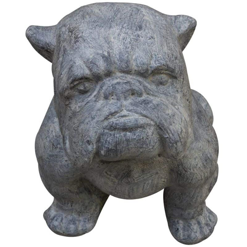 GlassStone Small Bulldog - 42cm | Art | Decorative Objects | The Elms