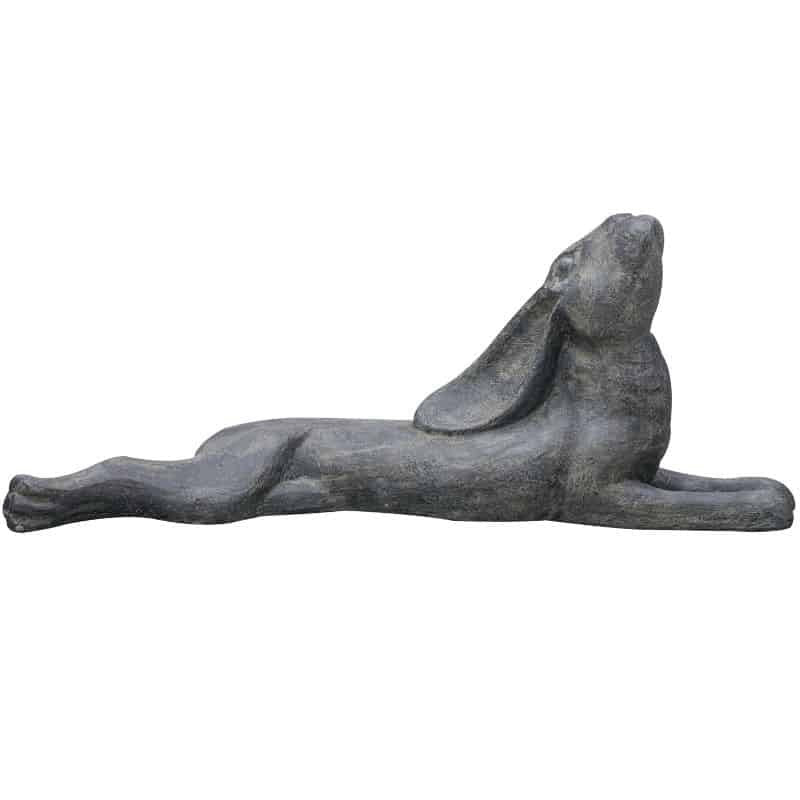 GlassStone Stargazing Hare - 27cm | Art | Decorative Objects | The Elms