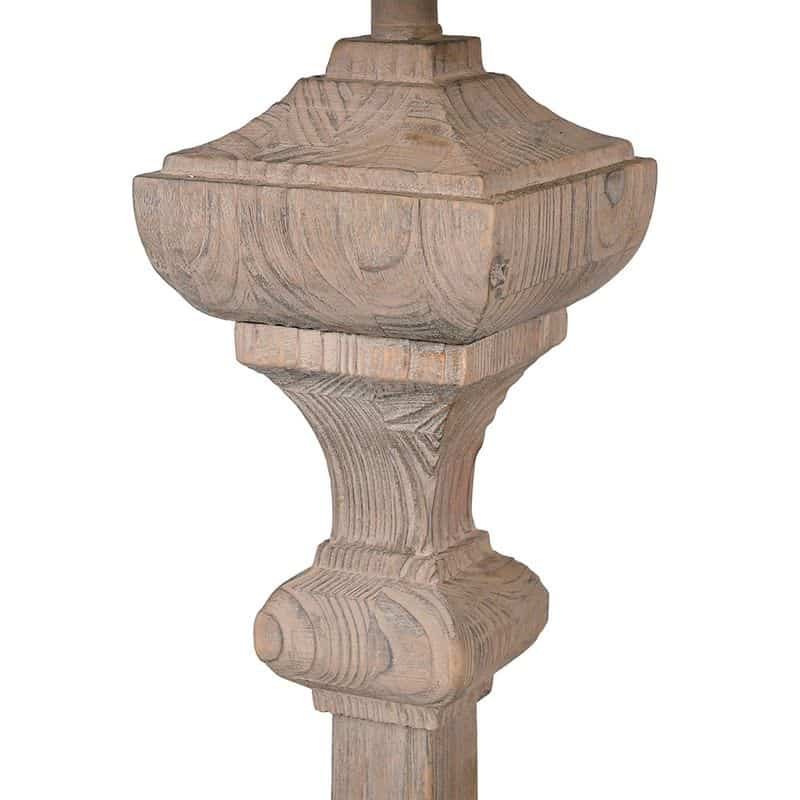 Slim Wooden Floor Lamp - 165cm | Lamps | Floor Lamps | The Elms