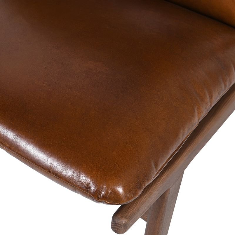 Milan Vintage Leather Club Chair | Living Room | Armchairs | The Elms
