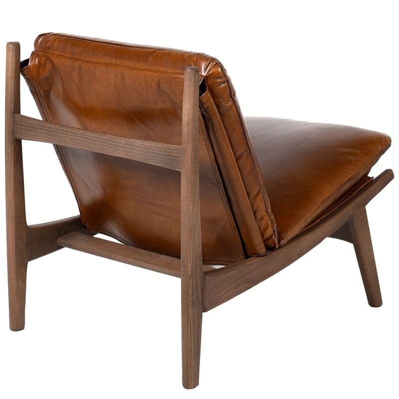 Milan Vintage Leather Club Chair | Living Room | Armchairs | The Elms
