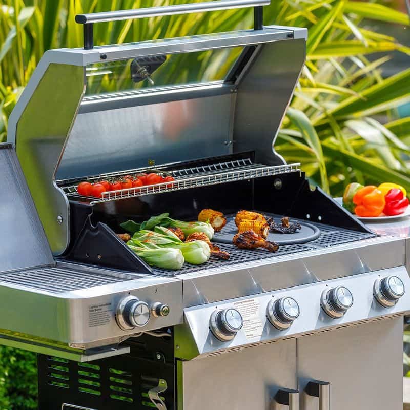 Grillstream Gourmet 4 Burner Hybrid BBQ | Outdoor Living | BBQ | The Elms