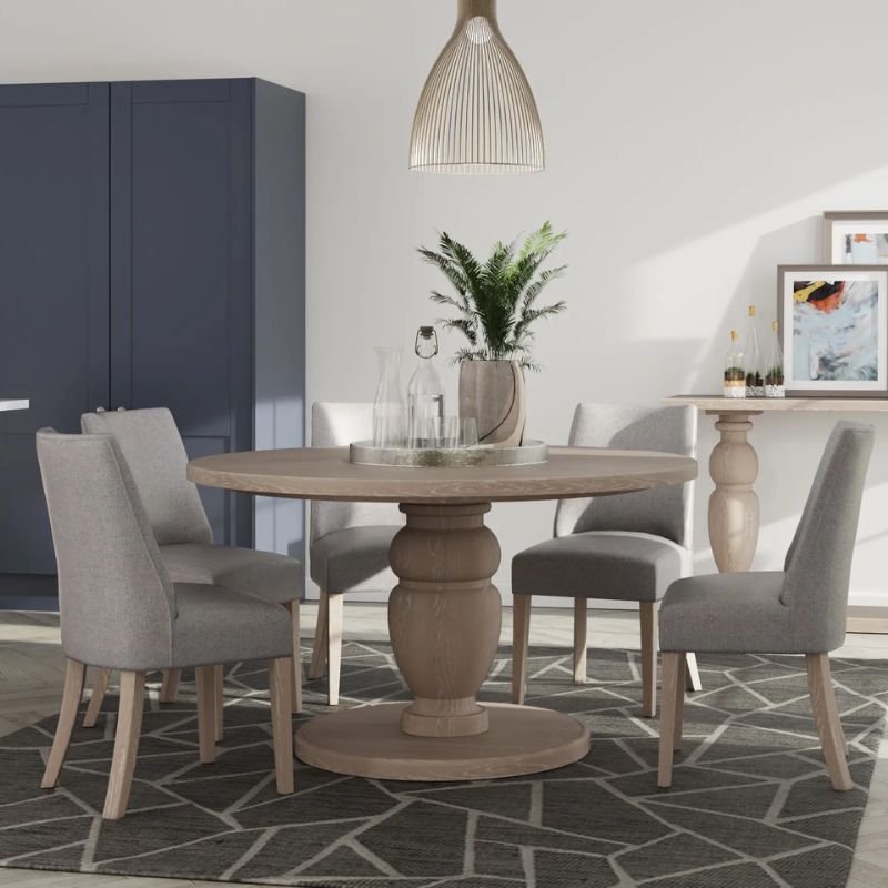 Rosa Sand Linen Dining Chair | Dining Room | Dining Chairs | The Elms
