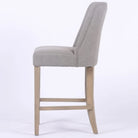 Rosa Sand Linen Counter Stool | Dining Room | Bars & Barstools | The Elms