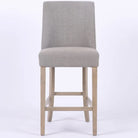 Rosa Sand Linen Counter Stool | Dining Room | Bars & Barstools | The Elms