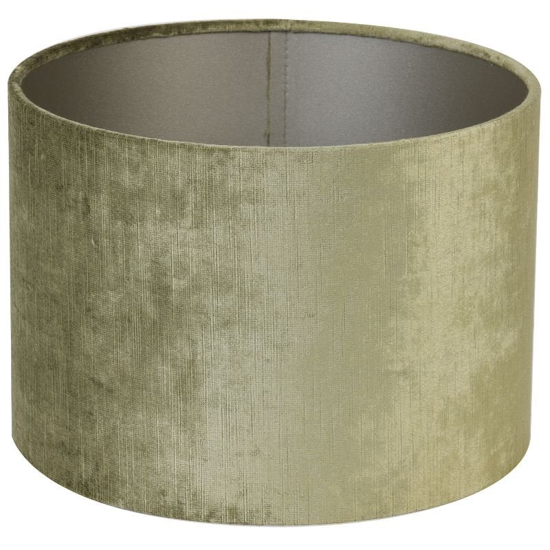 Gemstone Olive Cylinder Lamp Shade - 30cm | Lighting Accessories | Lamp Shades | The Elms