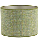 Tweed Green Cylinder Lamp Shade - 30cm | Lighting Accessories | Lamp Shades | The Elms