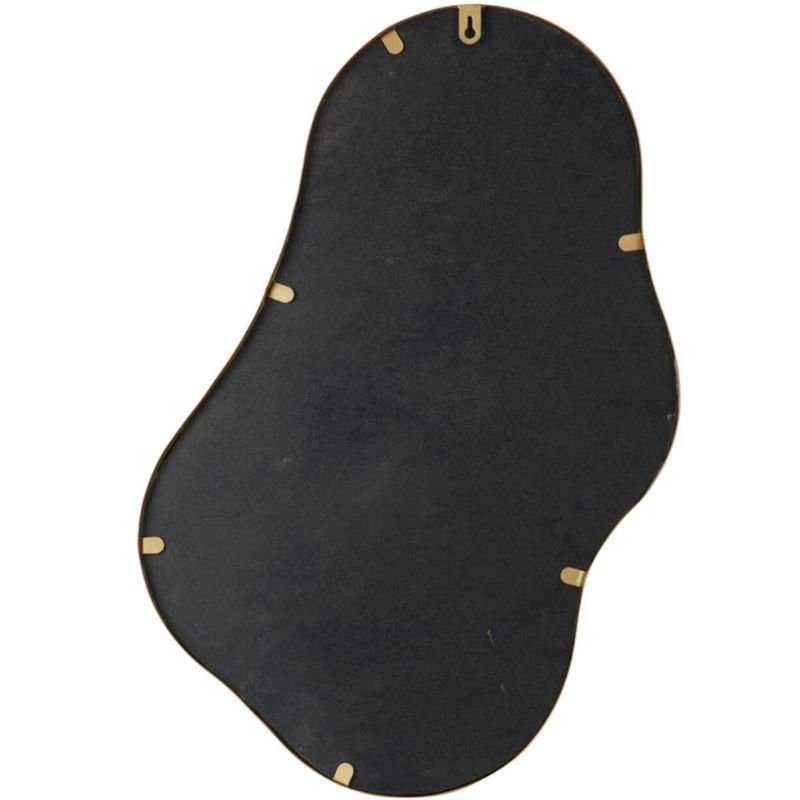 Levu Gold Wall Mirror - 39cm x 59.5cm | Wall Decor | Mirrors | The Elms