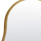 Levu Gold Wall Mirror - 39cm x 59.5cm | Wall Decor | Mirrors | The Elms