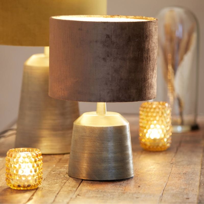 Lilou Antique Bronze Table Lamp Base - 18cm | Lighting Accessories | Lamp Bases | The Elms