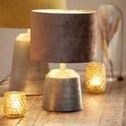 Lilou Antique Bronze Table Lamp Base - 18cm | Lighting Accessories | Lamp Bases | The Elms