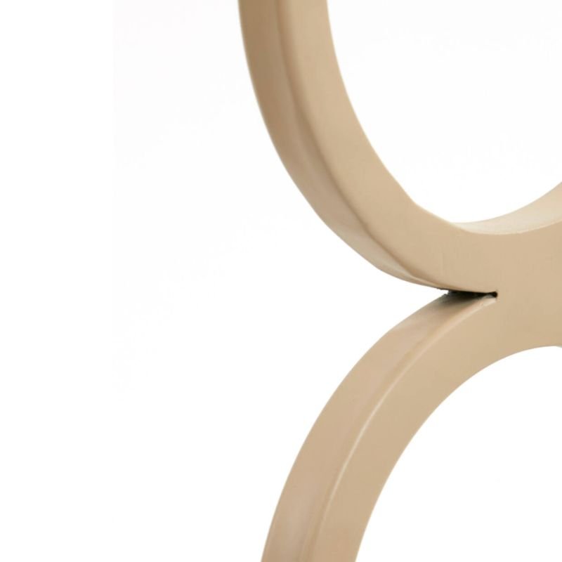 Stelios Matte Beige Table Lamp Base - 36cm | Lighting Accessories | Lamp Bases | The Elms