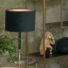 Rodrigo Antique Bronze/Matte Black Table Lamp Base - 37.5cm | Lighting Accessories | Lamp Bases | The Elms