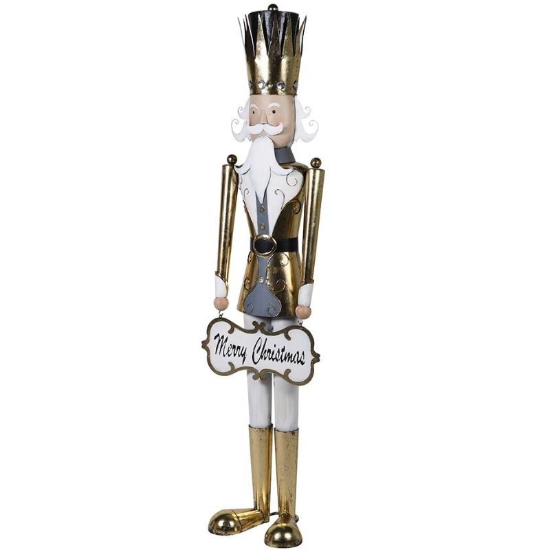 Merry Christmas Nutcracker - 46cm | Christmas | Christmas Decorative Accessories | The Elms
