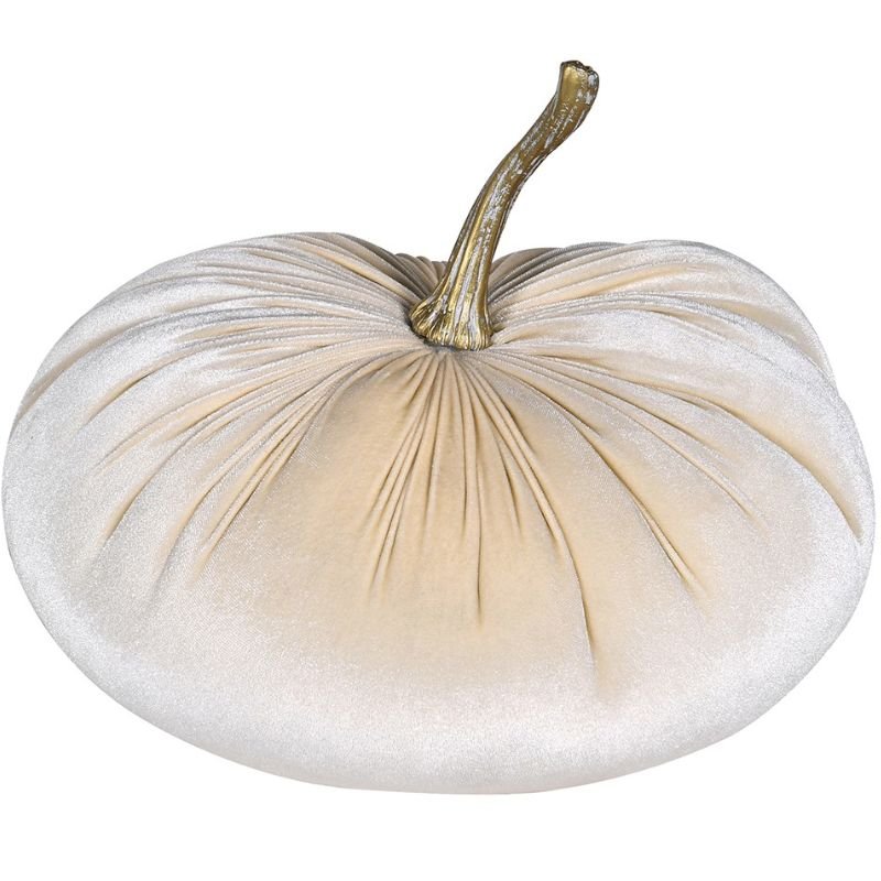 Ivory Decorative Pumpkin - 15cm | Decorative Accessories | Decorative Objects | The Elms