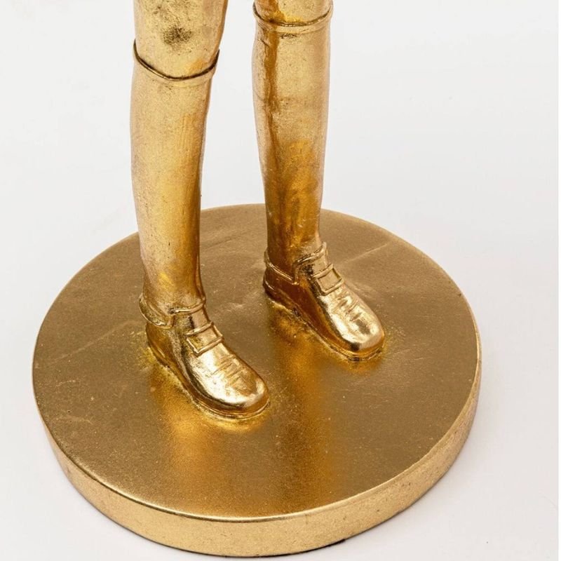 Gold Effect Reindeer Butler - 63cm | Christmas | Christmas Decorative Accessories | The Elms