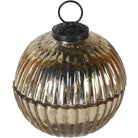 Balsam Cedar Gold Candle Pot - 9cm | Christmas | Christmas Candles & Diffusers | The Elms
