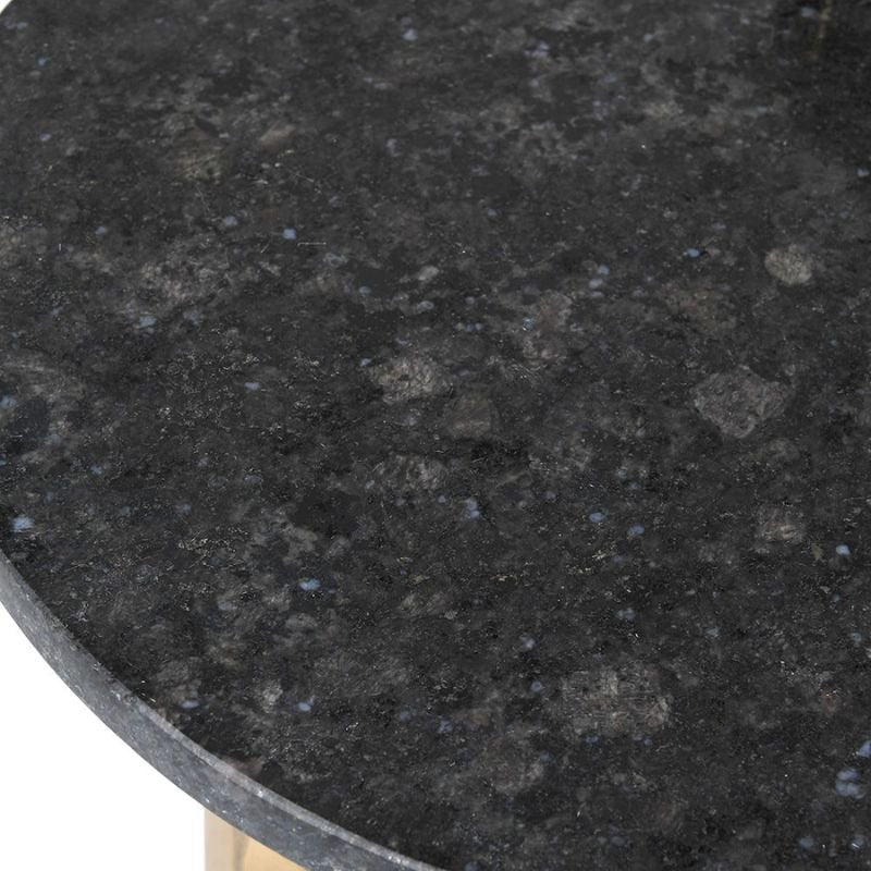 Mono Marble Side Table - 60cm x 64cm | Living Room | Coffee Tables & Side Tables | The Elms