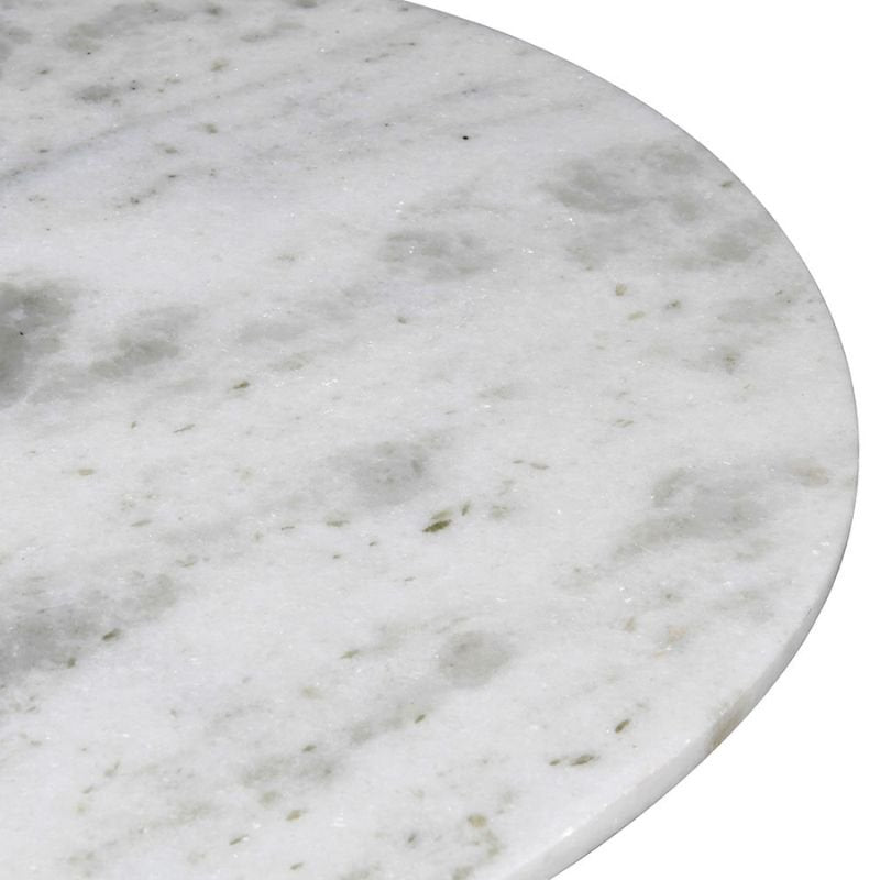 Mono Marble Side Table - 60cm x 64cm | Living Room | Coffee Tables & Side Tables | The Elms