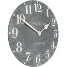 Arabic Cement Outdoor Wall Clock - 20 inch | Wall Decor | Clocks | The Elms