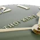Arabic Lichen Green Wall Clock - 12 inch | Wall Decor | Clocks | The Elms