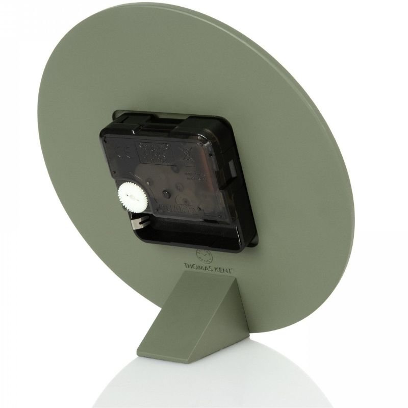 Arabic Lichen Green Mantel Clock - 6 inch | Wall Decor | Clocks | The Elms