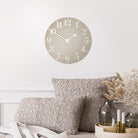 Arabic Sand Wall Clock - 12 inch | Wall Decor | Clocks | The Elms