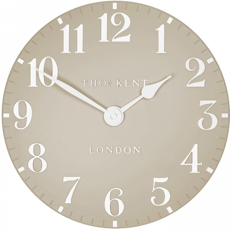Arabic Sand Wall Clock - 12 inch | Wall Decor | Clocks | The Elms