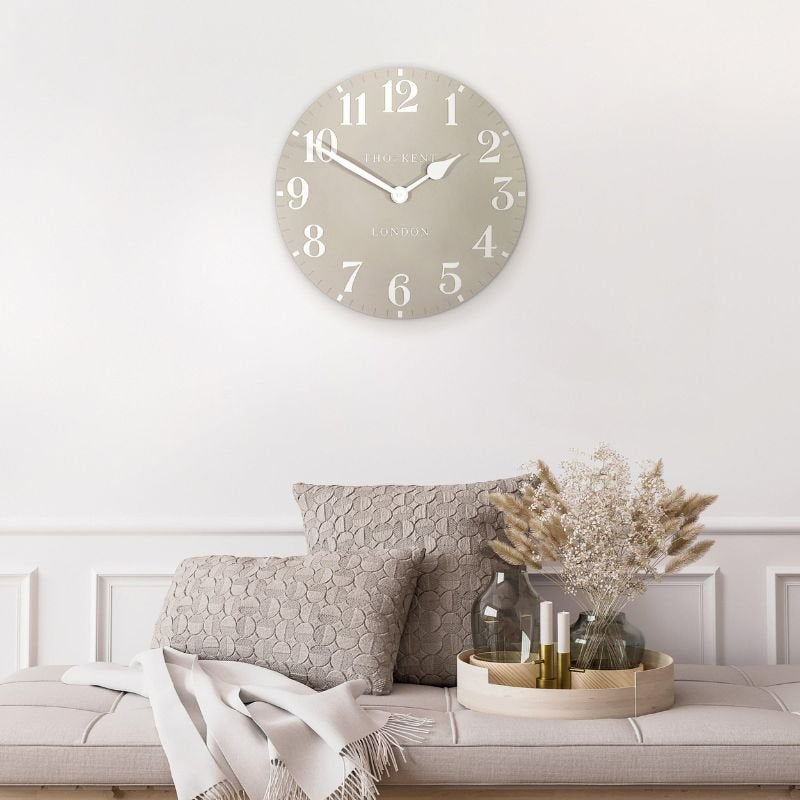 Arabic Sand Wall Clock - 20 inch | Wall Decor | Clocks | The Elms