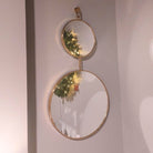 Gold Double Link Wall Mirror - 61cm x 118cm | Wall Decor | Mirrors | The Elms